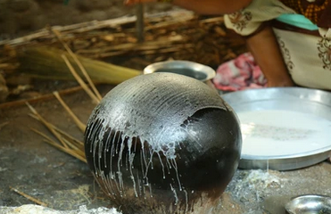 process of making atreyapuram sweet putarekulu